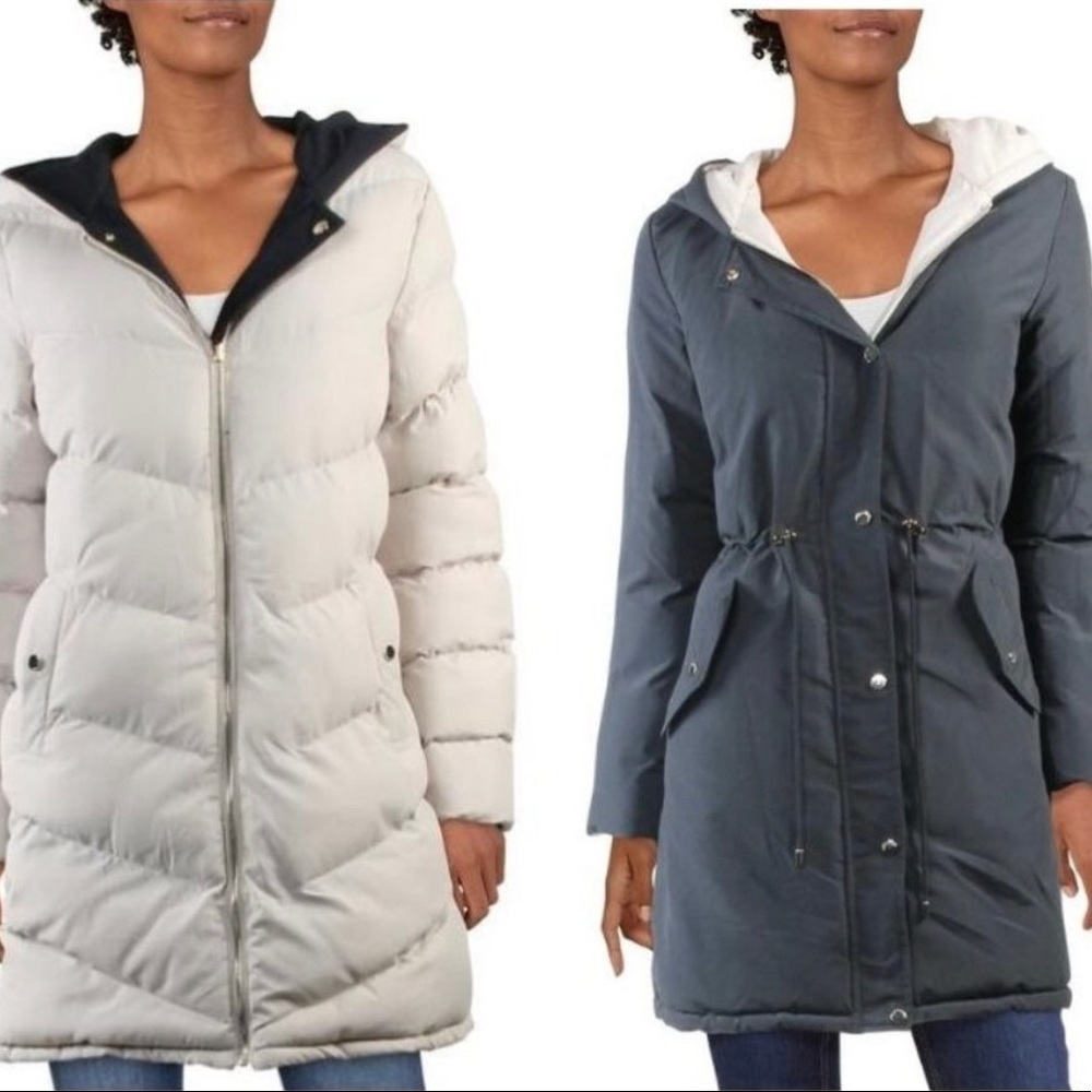 Andrew Marc Reversible Puffer Parka - image 3